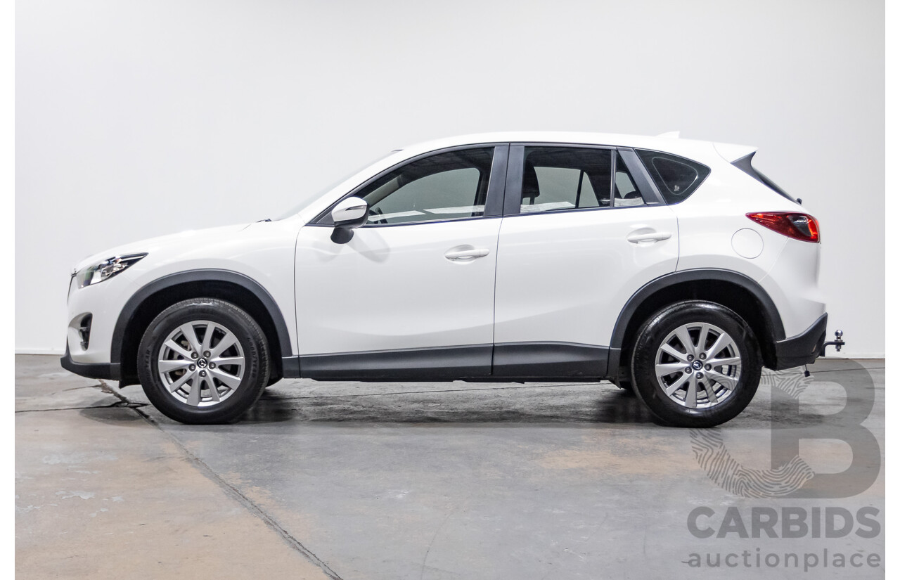 12/2016 Mazda CX-5 MAXX SPORT (AWD) MY17 4D Wagon White Turbo Diesel 2.2L