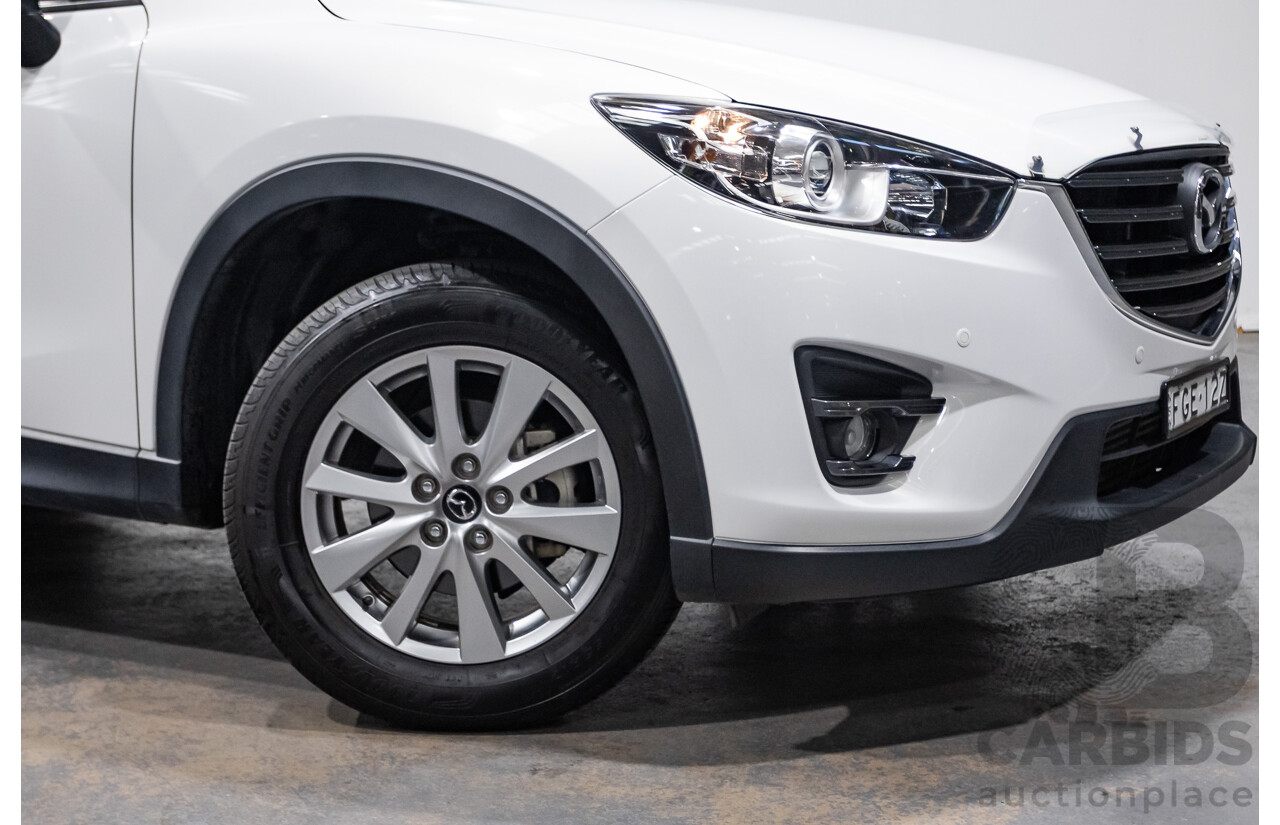 12/2016 Mazda CX-5 MAXX SPORT (AWD) MY17 4D Wagon White Turbo Diesel 2.2L