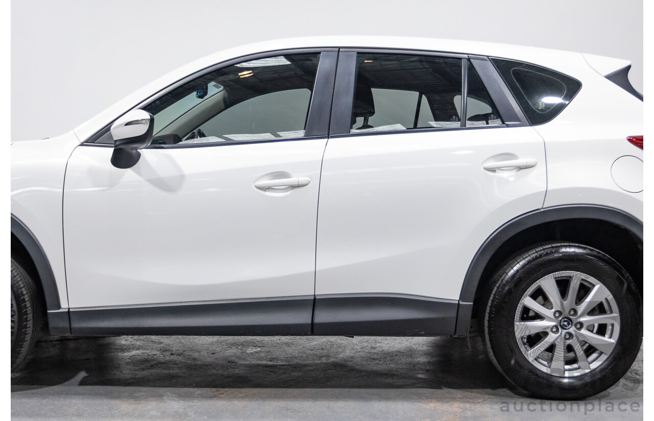12/2016 Mazda CX-5 MAXX SPORT (AWD) MY17 4D Wagon White Turbo Diesel 2.2L