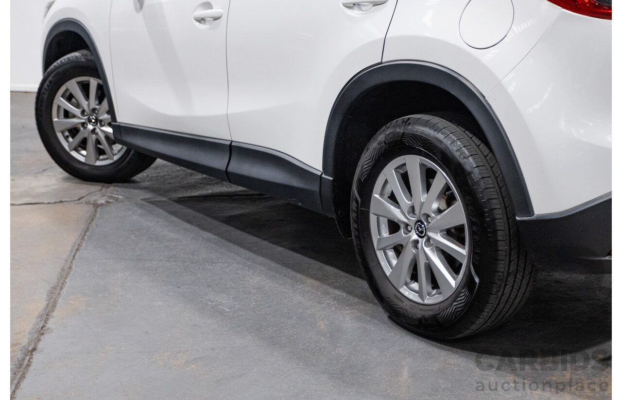 12/2016 Mazda CX-5 MAXX SPORT (AWD) MY17 4D Wagon White Turbo Diesel 2.2L