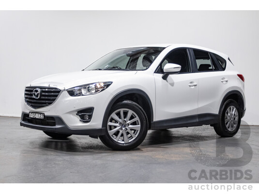 12/2016 Mazda CX-5 MAXX SPORT (AWD) MY17 4D Wagon White Turbo Diesel 2.2L