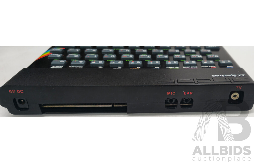 Vintage Sinclair ZX Spectrum Personal Computer