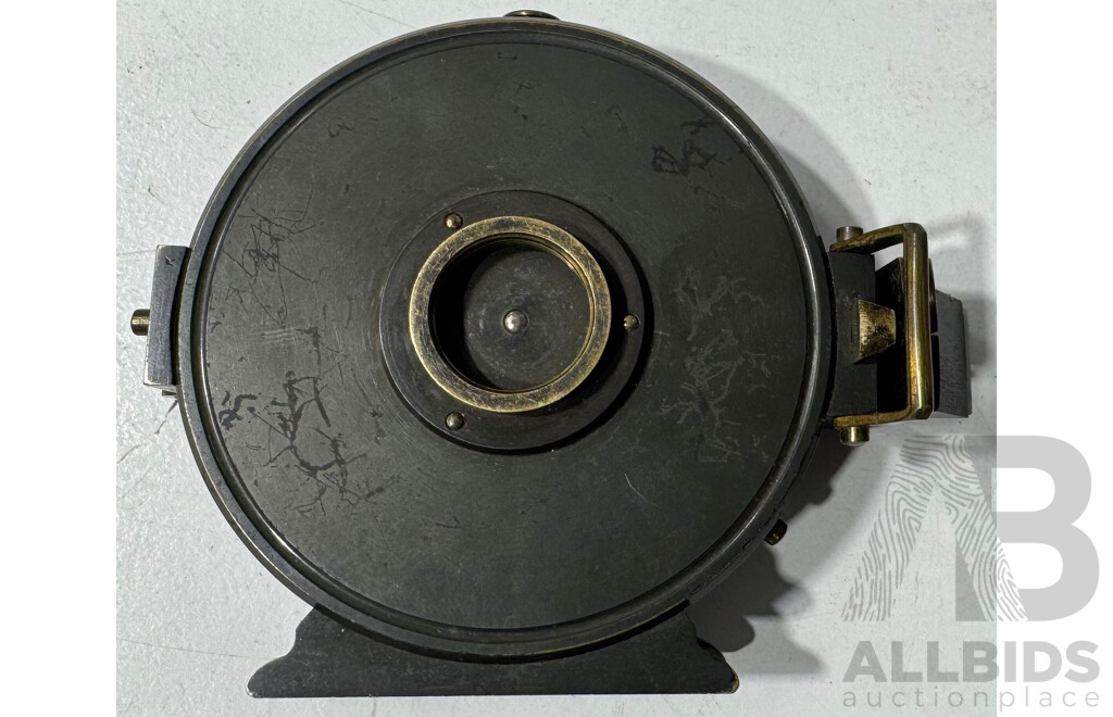 Vintage Compass Clinometer with Lether Cover