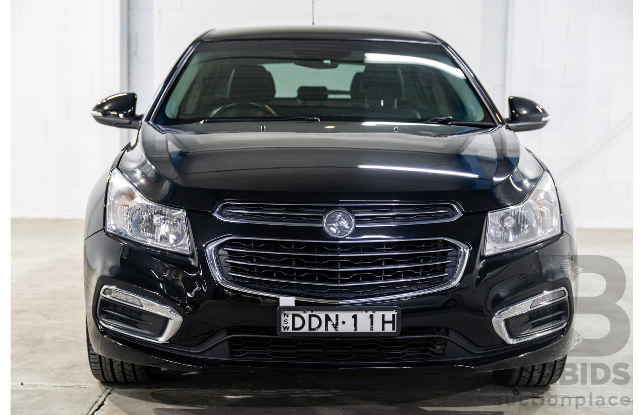 03/2016 Holden Cruze Z-Series (FWD) JH MY16 5d Hatchback Phantom Black 1.8L