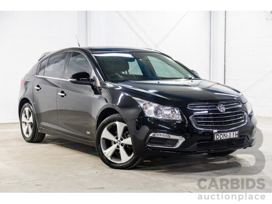 03/2016 Holden Cruze Z-Series (FWD) JH MY16 5d Hatchback Phantom Black 1.8L