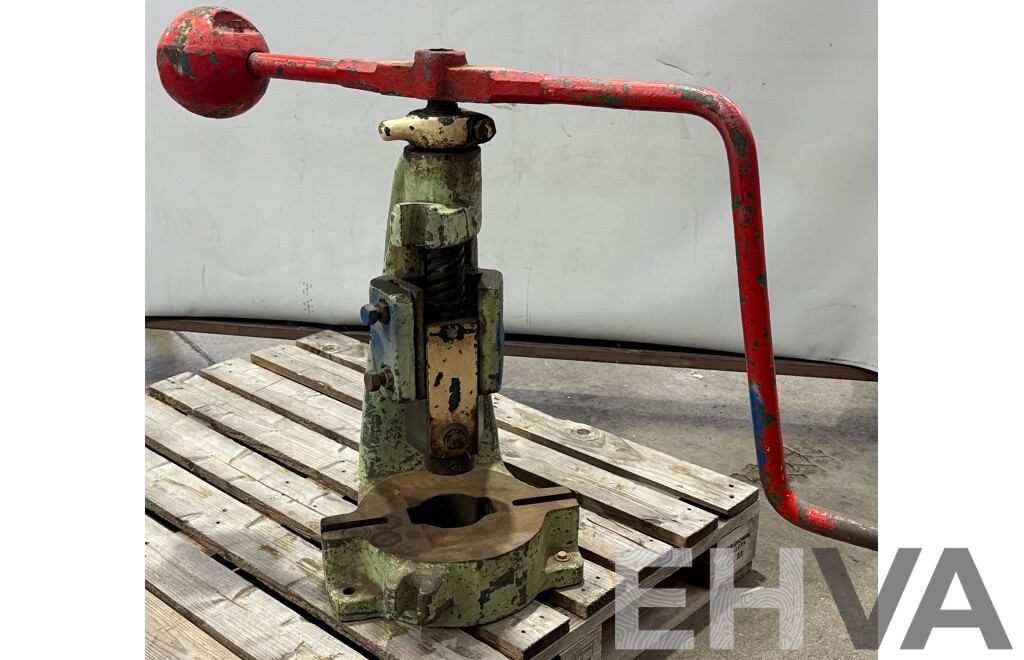 John Heine & Sons Bench Screw Press
