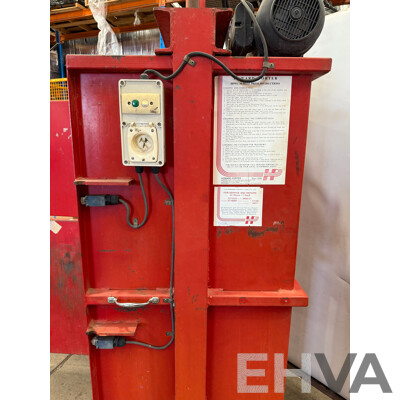 Howard Porter Hydraulic Cardboard Bale Press