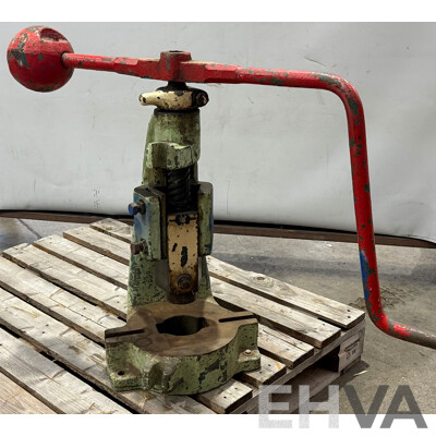 John Heine & Sons Bench Screw Press