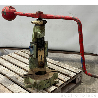 John Heine & Sons Bench Screw Press