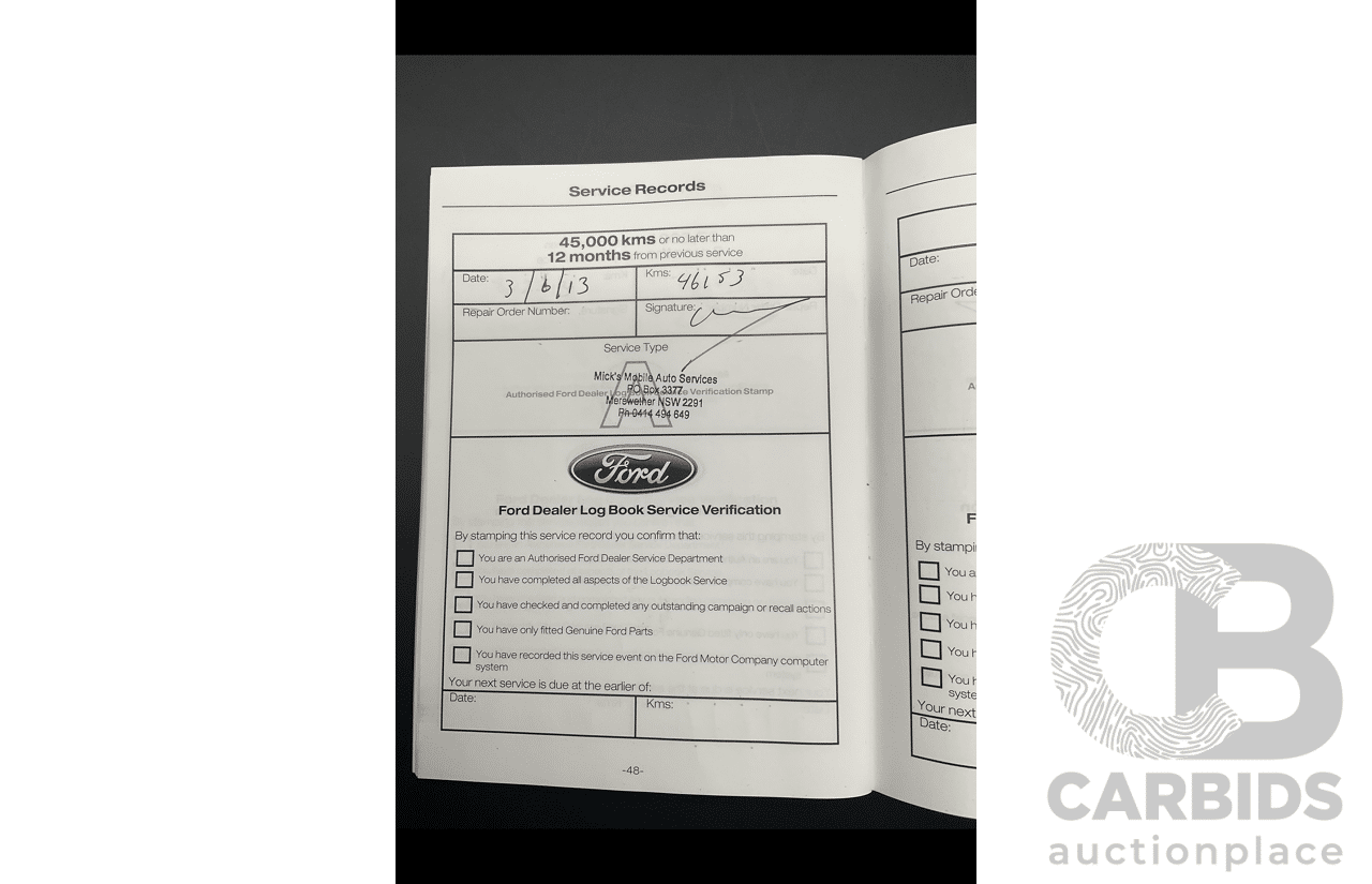 2/2012 Ford Mondeo Zetec TDCi MC 4d Wagon Frozen White Turbo Diesel 2.0L
