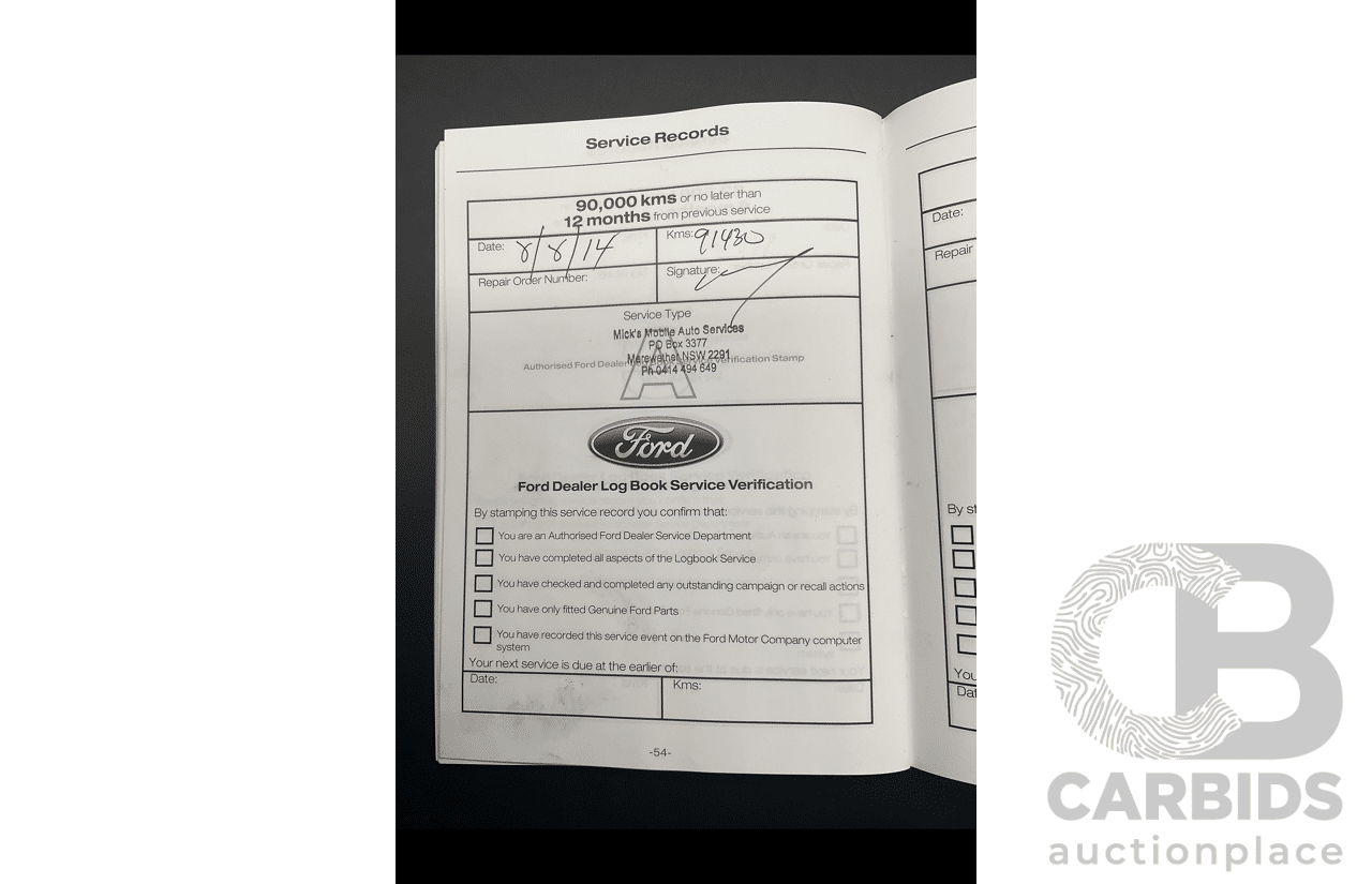 2/2012 Ford Mondeo Zetec TDCi MC 4d Wagon Frozen White Turbo Diesel 2.0L