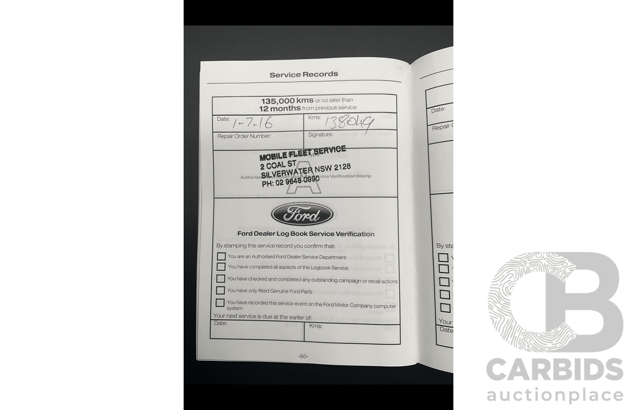 2/2012 Ford Mondeo Zetec TDCi MC 4d Wagon Frozen White Turbo Diesel 2.0L