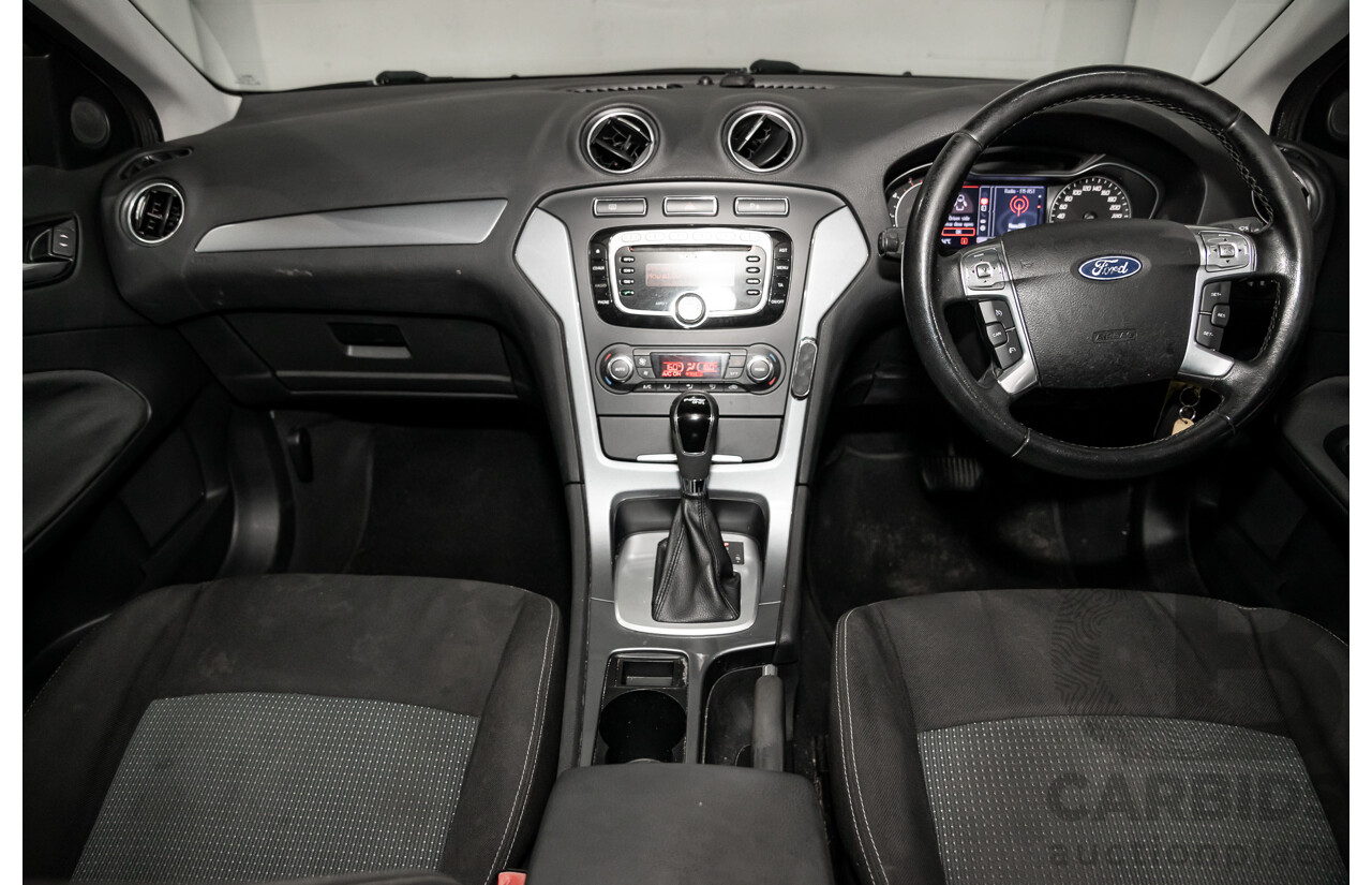 2/2012 Ford Mondeo Zetec TDCi MC 4d Wagon Frozen White Turbo Diesel 2.0L