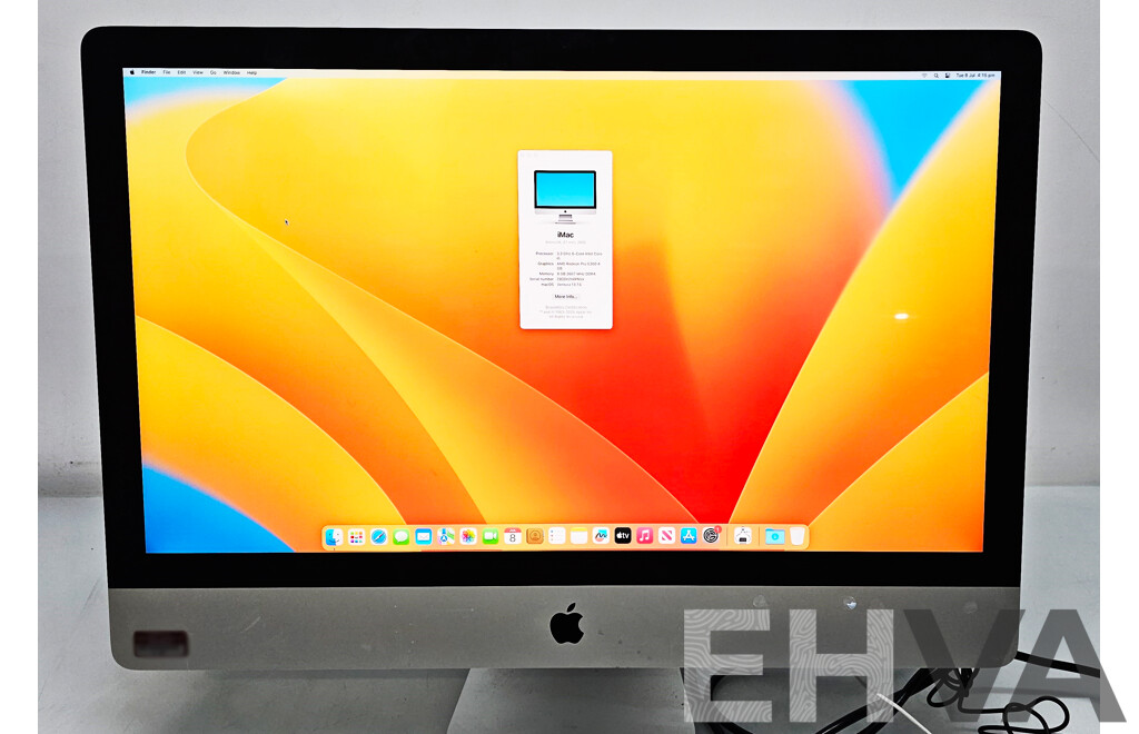 Apple (A2115) Intel Core I5 (10600) 3.30GHz-4.80GHz 6-Core CPU 27-Inch Retina 5K IMac (2020)