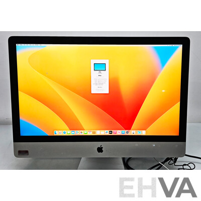 Apple (A2115) Intel Core I5 (10600) 3.30GHz-4.80GHz 6-Core CPU 27-Inch Retina 5K IMac (2020)