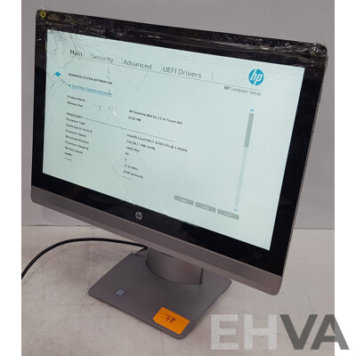 HP EliteOne 800 G2 Intel Core i7 (6700) 3.40GHz-4.00GHz 4-Core CPU 23-Inch Touchscreen All-in-One Computer
