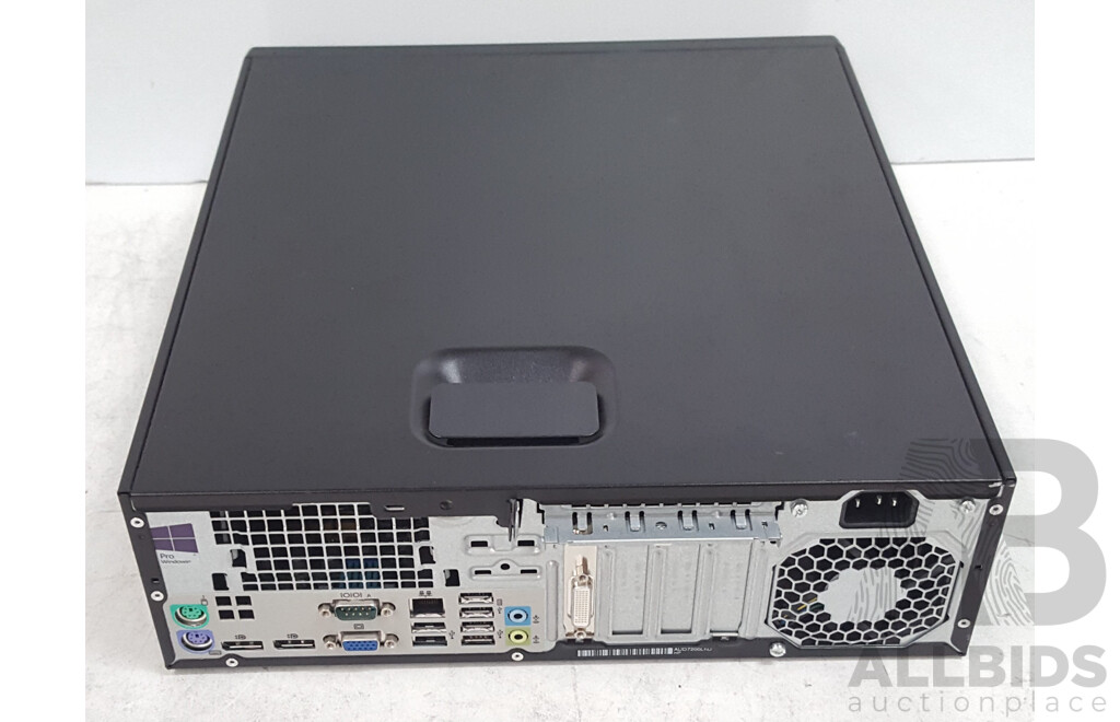 HP EliteDesk 800 G2 Small Form Factor Intel Core i7 (6700) 3.40GHz-4.00GHz 4-Core CPU Desktop Computer w/ NVIDIA NVS 315