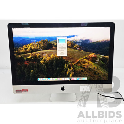 Apple (A2115) Intel Core I5 (10600) 3.30GHz-4.80GHz 6-Core CPU 27-Inch Retina 5K IMac (2020)