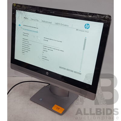 HP EliteOne 800 G2 Intel Core i7 (6700) 3.40GHz-4.00GHz 4-Core CPU 23-Inch Touchscreen All-in-One Computer