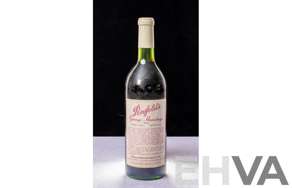 Penfolds Grange Hermitage Bin 95 Vintage 1979, Bottled 1981