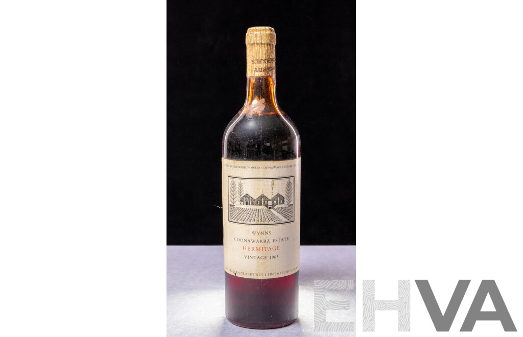 Wyns Coonawarra Estate Hermatige Vintage 1965
