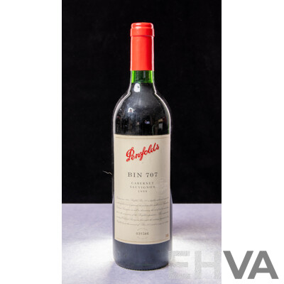 Penfolds Bin 707 Cabernet Sauvignon Vintage 1999