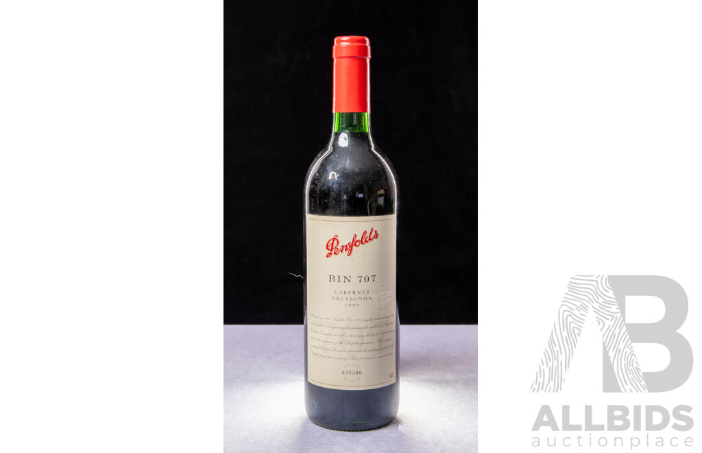 Penfolds Bin 707 Cabernet Sauvignon Vintage 1999
