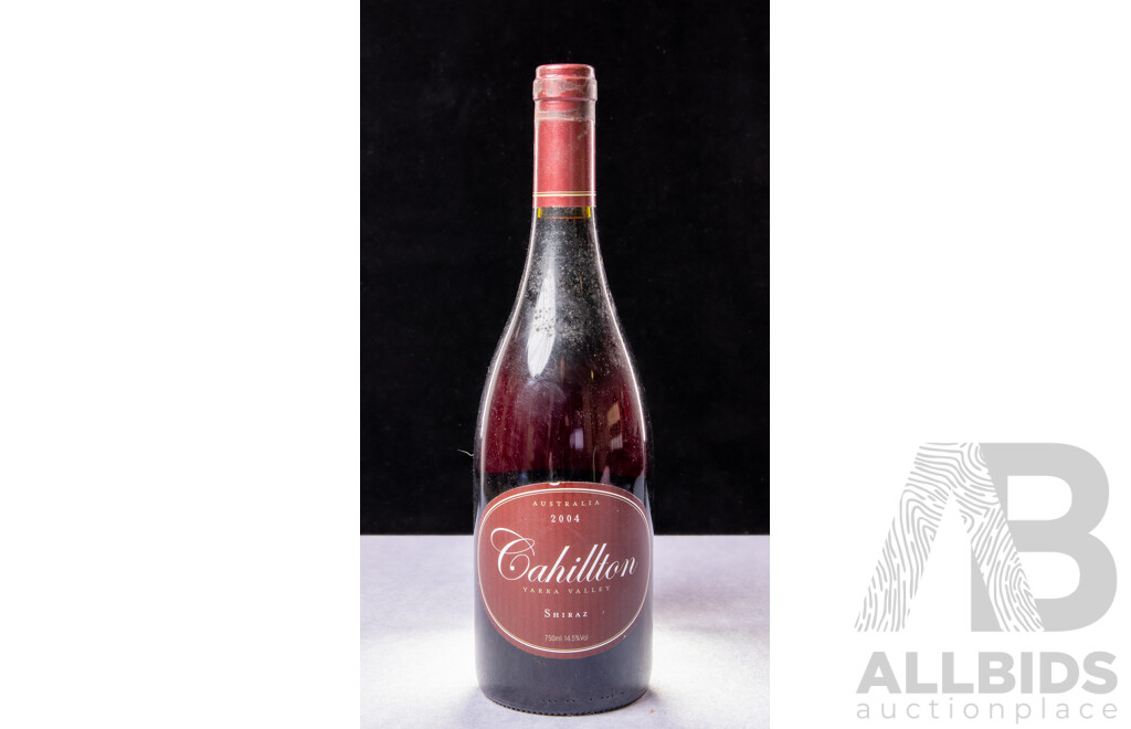 Yarra Valley Cahillton Shiraz Vintage 2004
