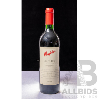 Penfolds Bin 707 Cabernet Sauvignon Vintage 1999