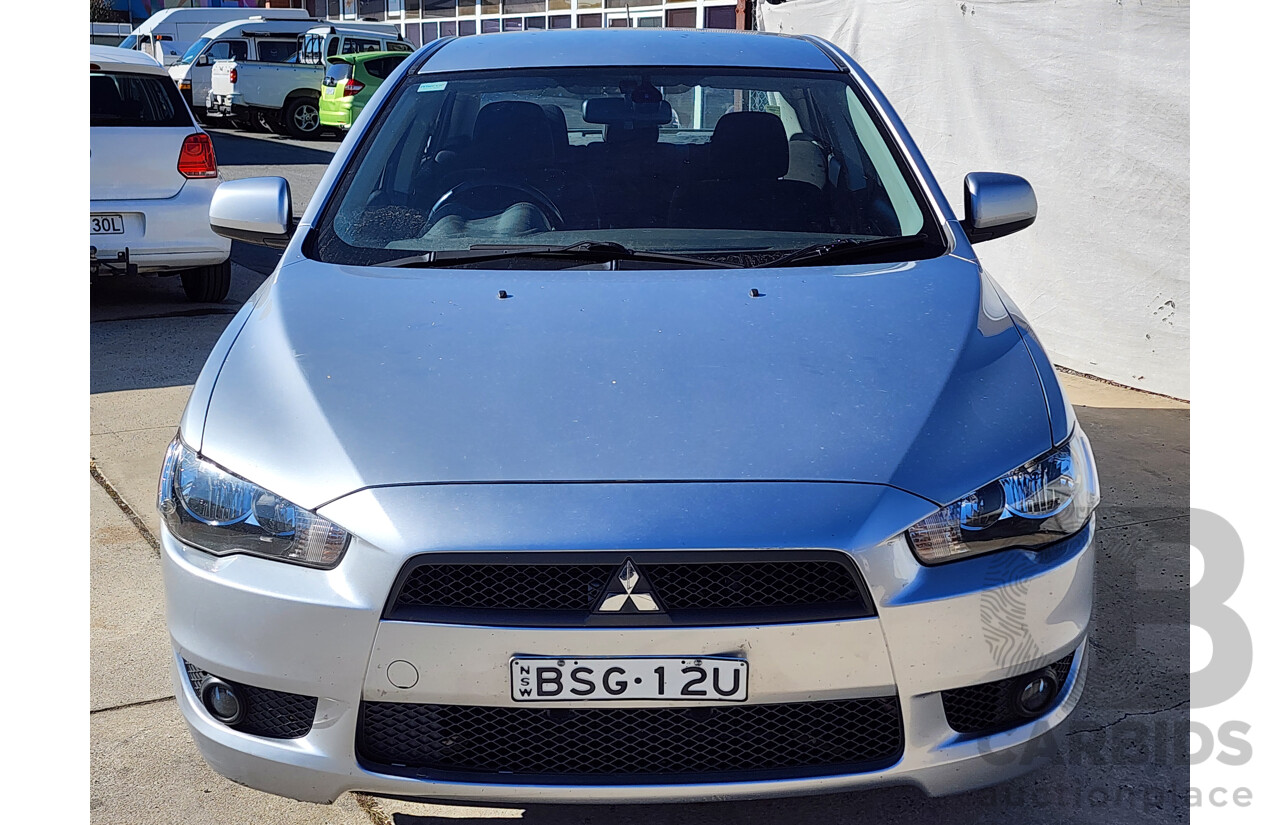 4/2009 Mitsubishi Lancer VR CJ MY09 4d Sedan Silver 2.0L