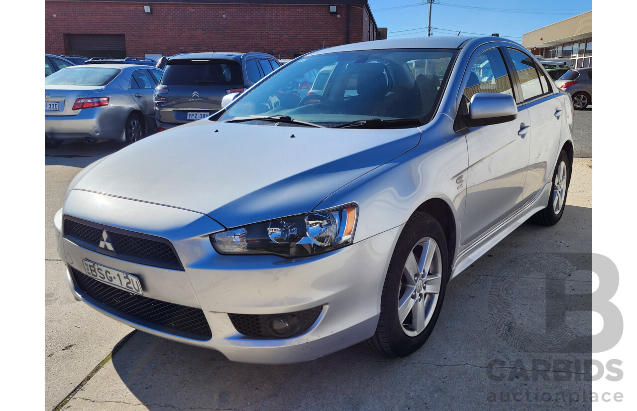 4/2009 Mitsubishi Lancer VR CJ MY09 4d Sedan Silver 2.0L