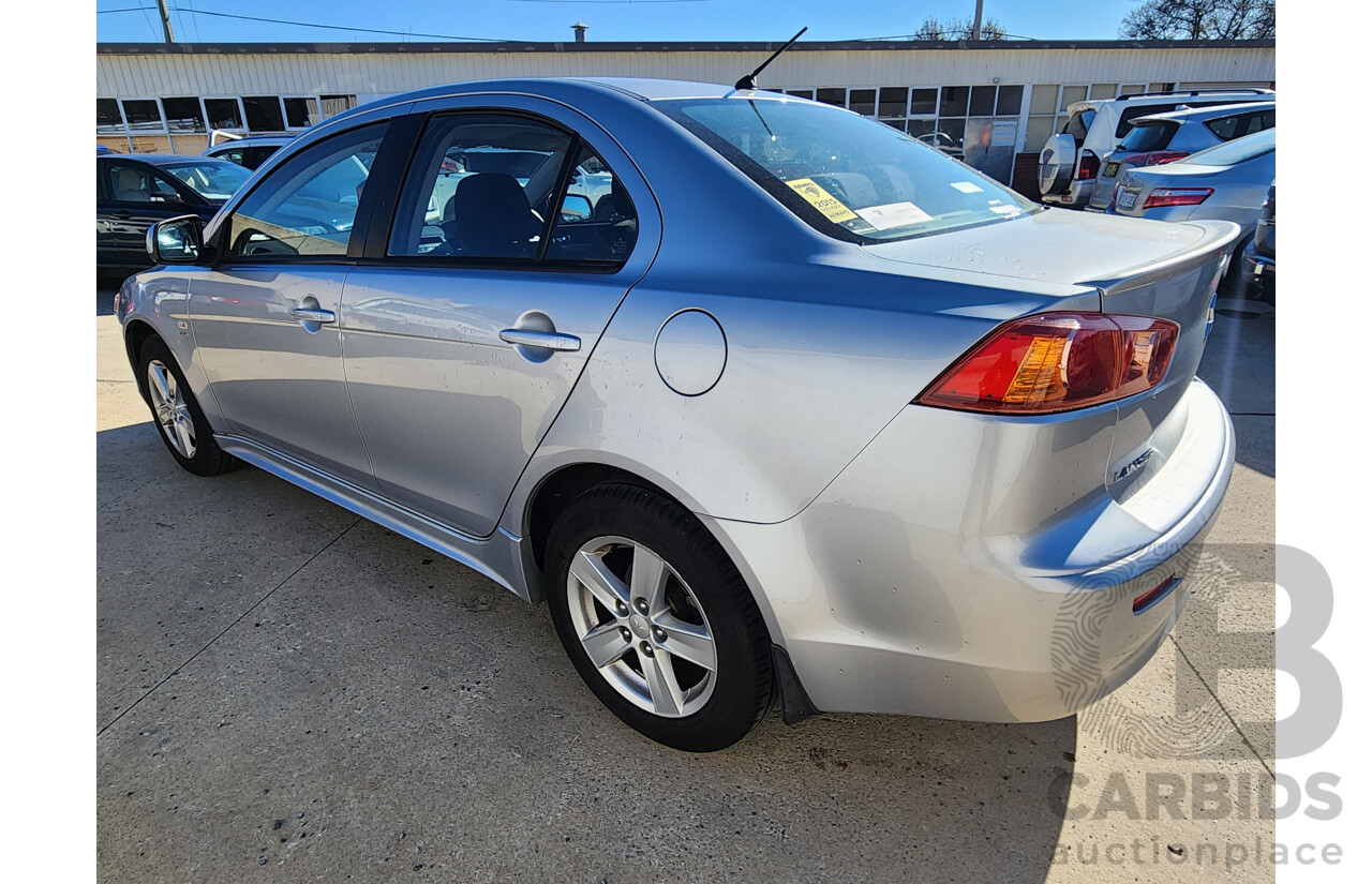 4/2009 Mitsubishi Lancer VR CJ MY09 4d Sedan Silver 2.0L
