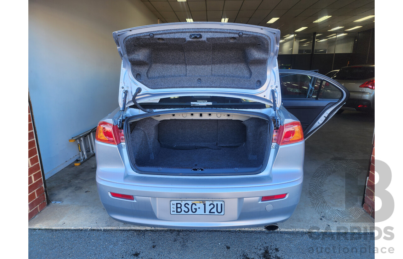 4/2009 Mitsubishi Lancer VR CJ MY09 4d Sedan Silver 2.0L
