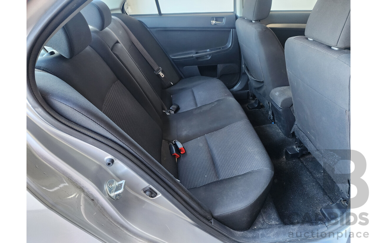 4/2009 Mitsubishi Lancer VR CJ MY09 4d Sedan Silver 2.0L