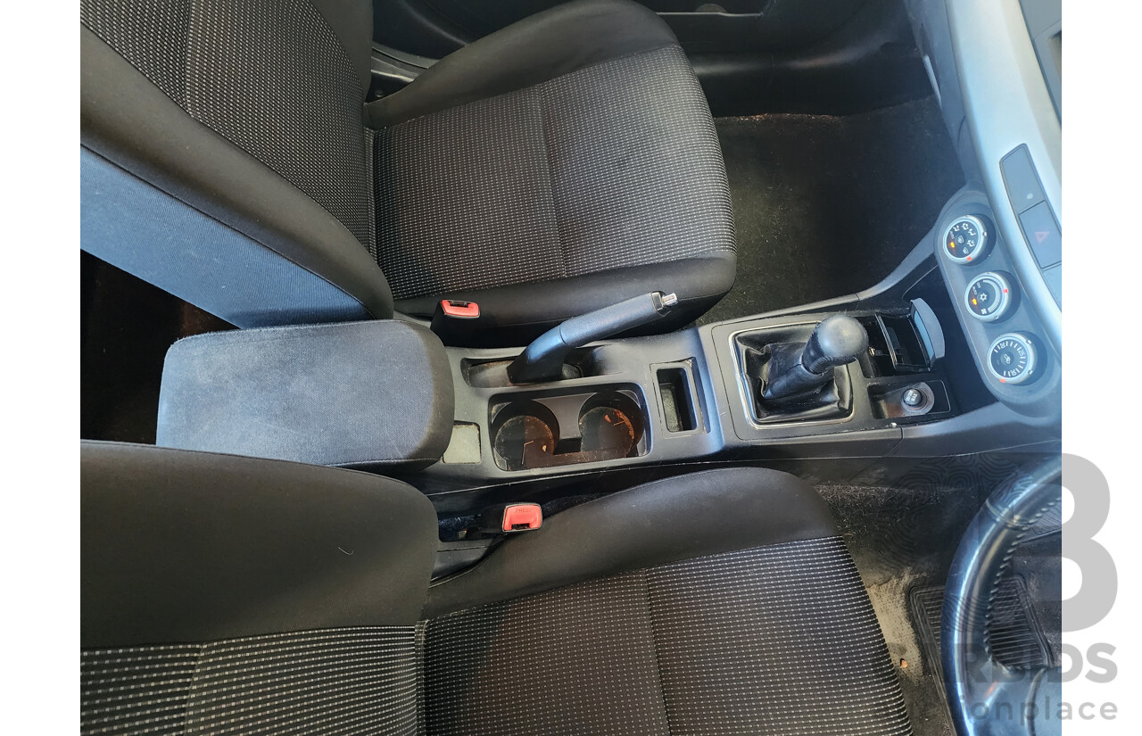 4/2009 Mitsubishi Lancer VR CJ MY09 4d Sedan Silver 2.0L