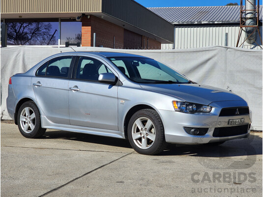 4/2009 Mitsubishi Lancer VR CJ MY09 4d Sedan Silver 2.0L