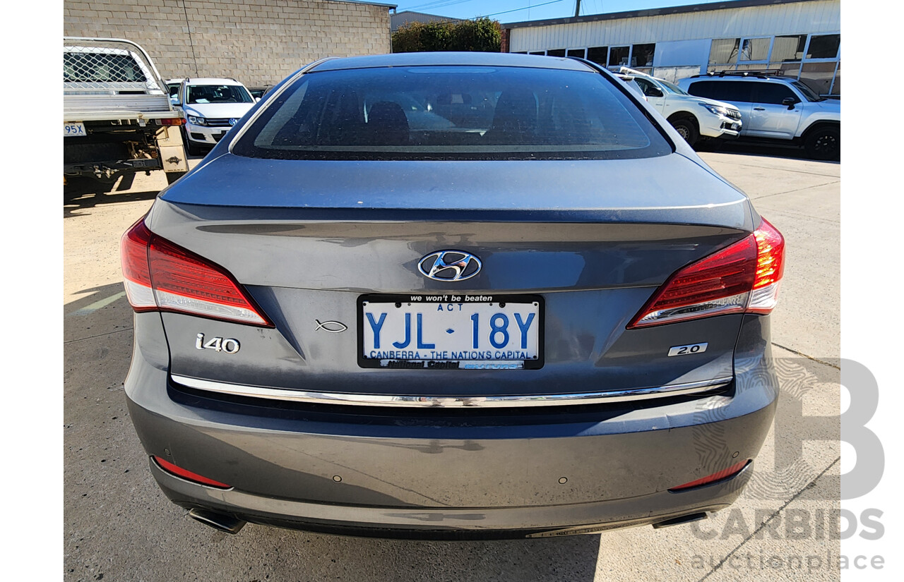4/2013 Hyundai i40 Active VF 2 4d Sedan Silver 2.0L