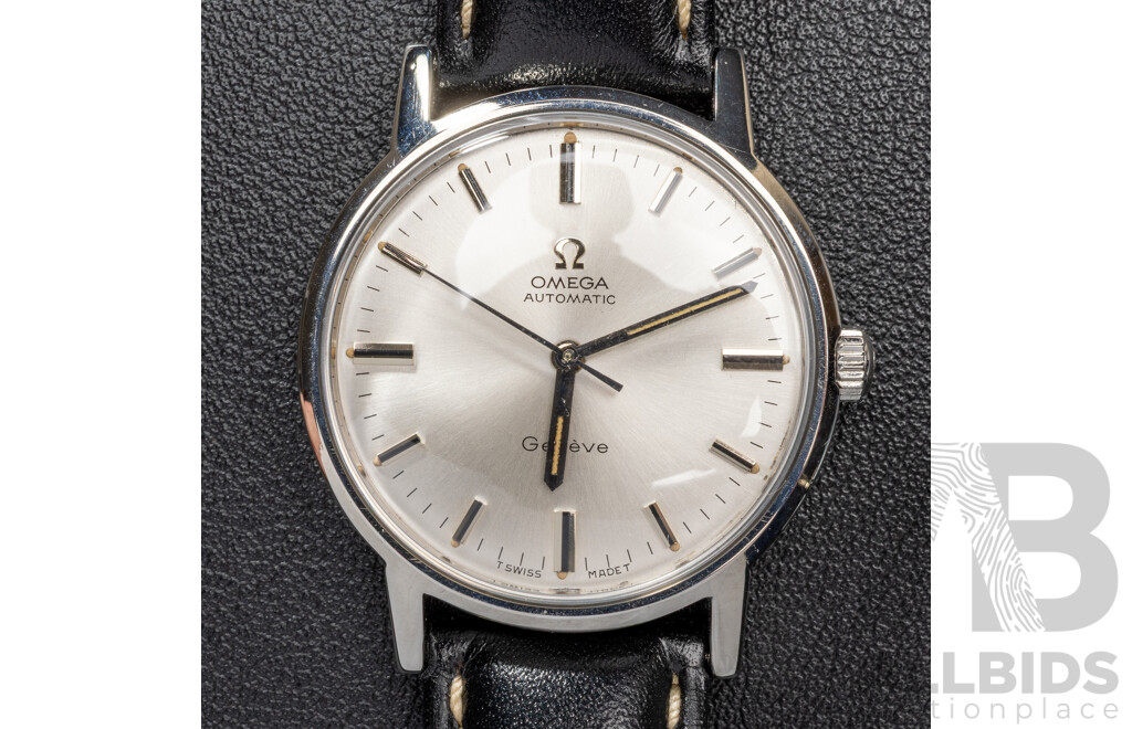 Omega 1969 Vintage Geneve Automatic 35mm Swiss Made Watch