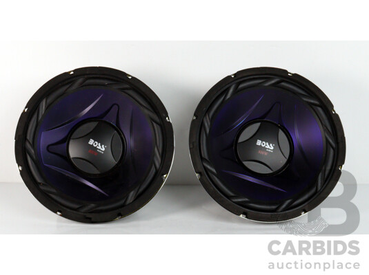 Pair Boss Audio 800watt 10 Inch Car Speakers