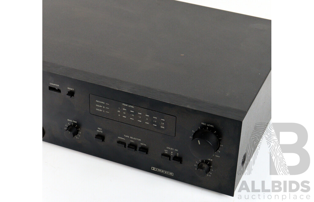 Vector Stereo Cassette Deck VCX 255 with Instruction Manual
