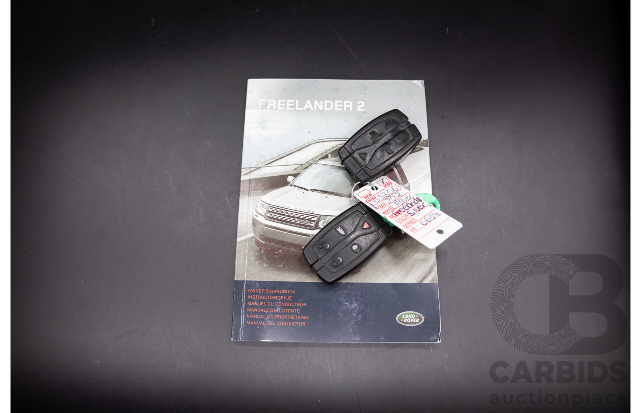 5/2012 Land Rover Freelander 2 TD4 (4x4) LF MY11 4d Wagon Indus Silver Metallic Turbo Diesel 2.2L