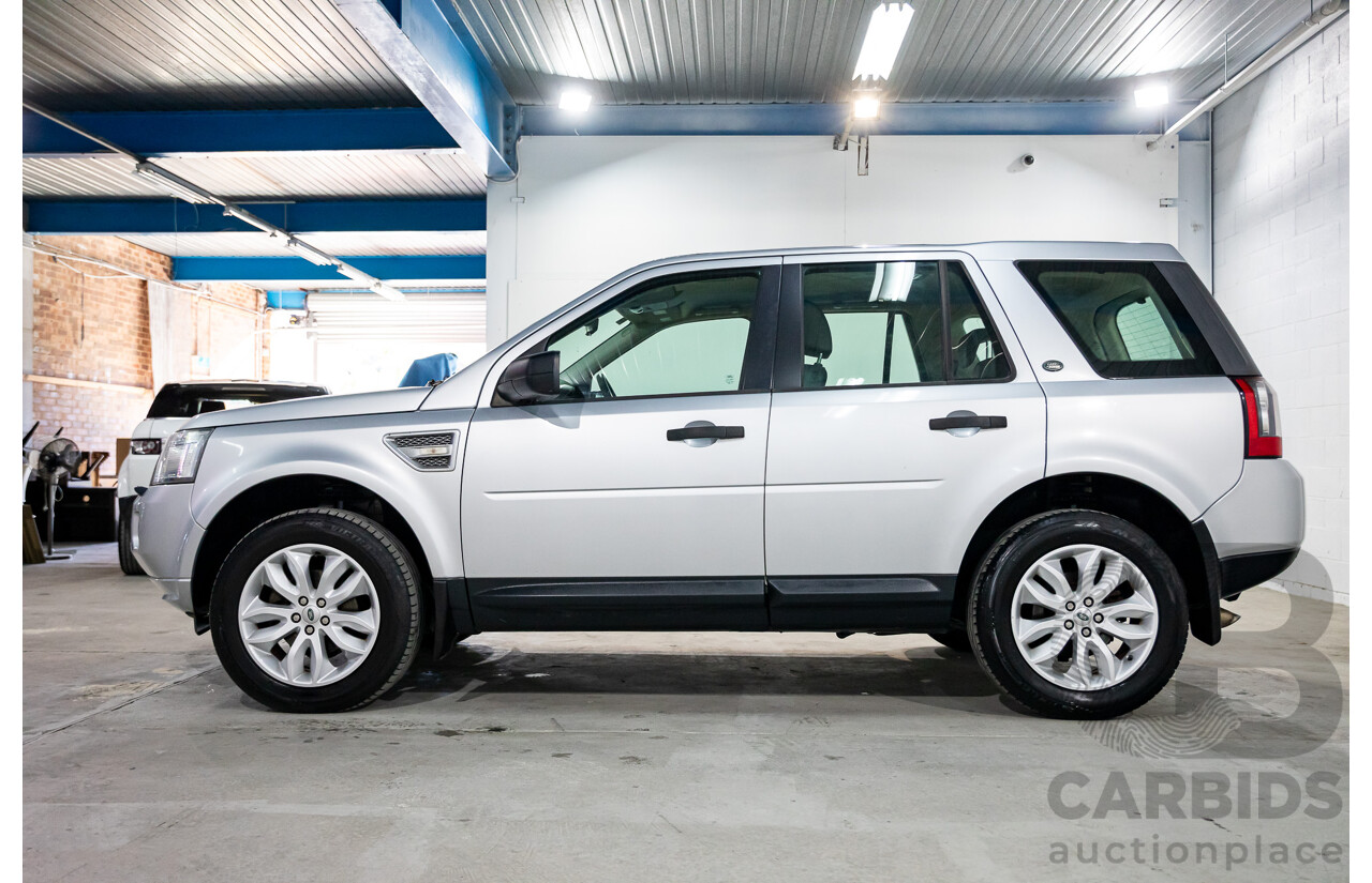 5/2012 Land Rover Freelander 2 TD4 (4x4) LF MY11 4d Wagon Indus Silver Metallic Turbo Diesel 2.2L