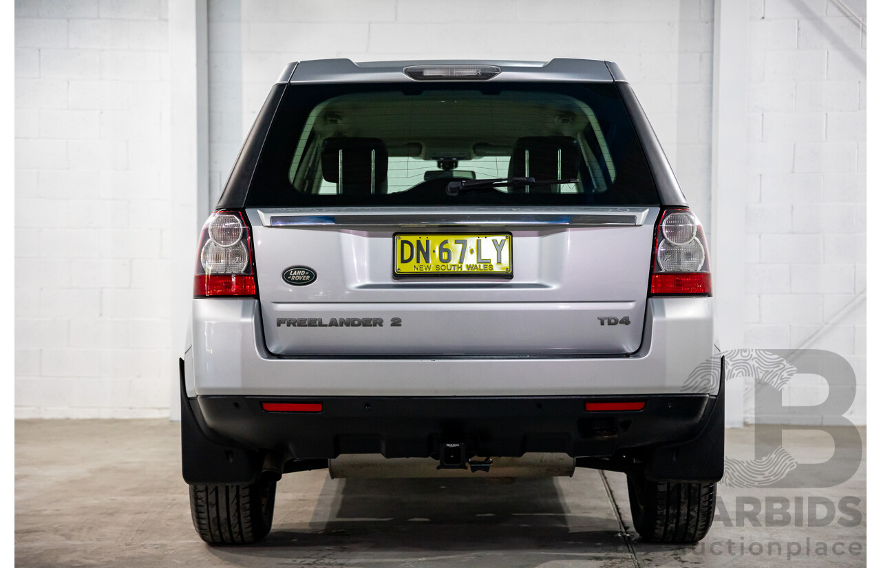 5/2012 Land Rover Freelander 2 TD4 (4x4) LF MY11 4d Wagon Indus Silver Metallic Turbo Diesel 2.2L