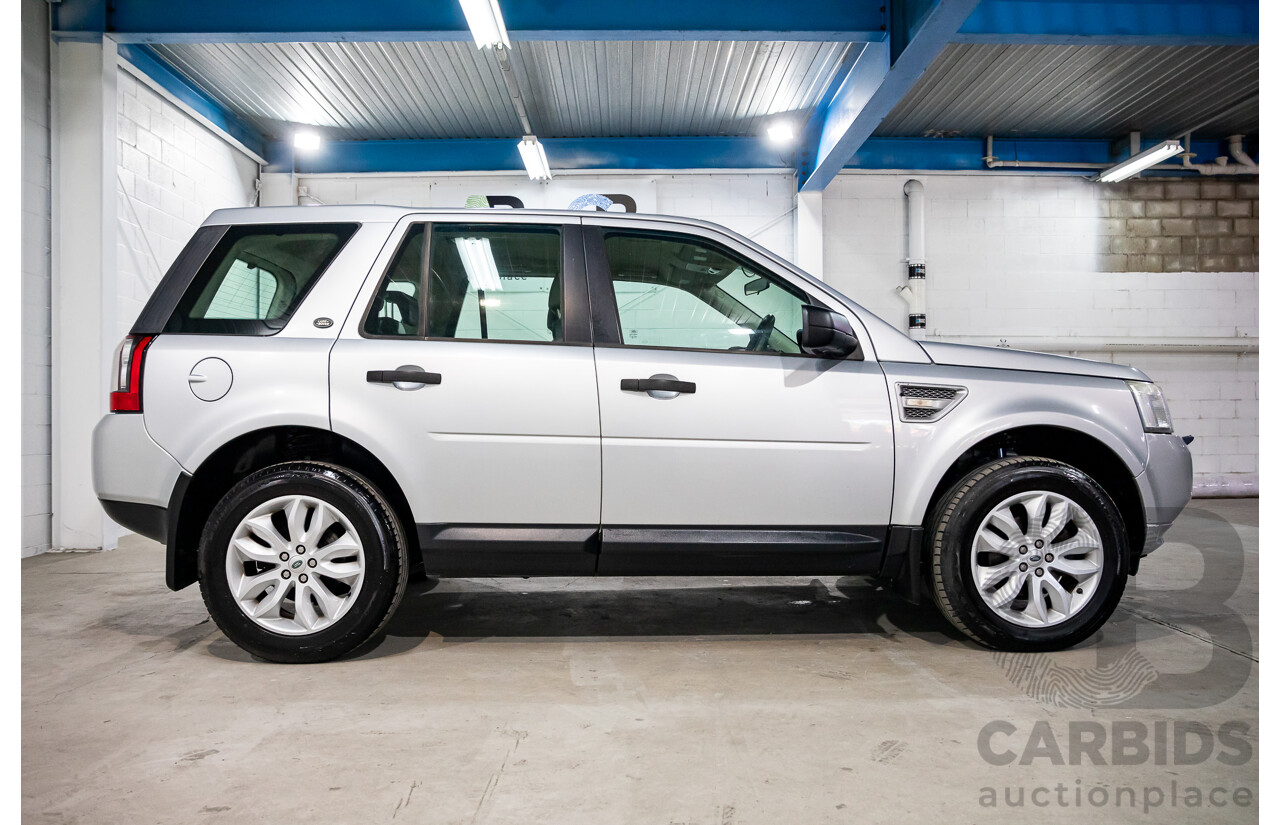 5/2012 Land Rover Freelander 2 TD4 (4x4) LF MY11 4d Wagon Indus Silver Metallic Turbo Diesel 2.2L