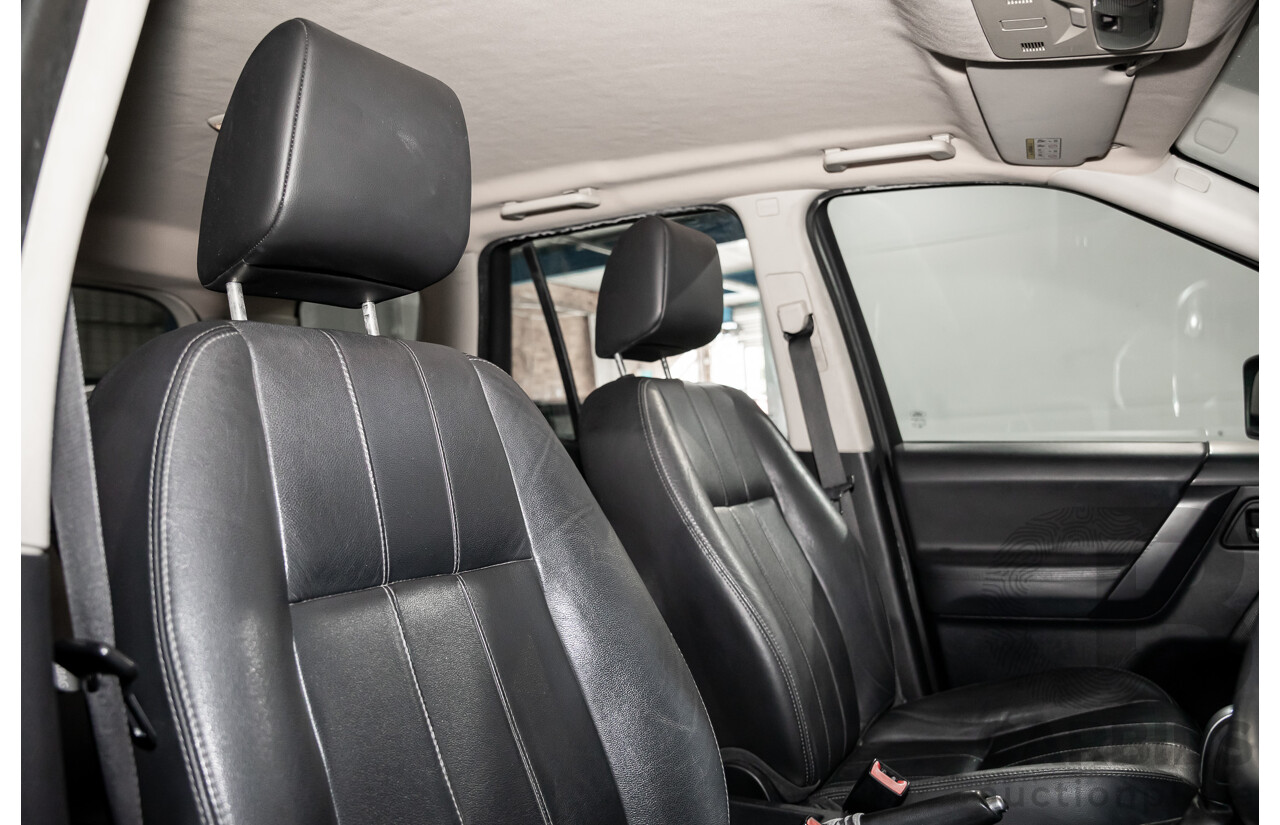 5/2012 Land Rover Freelander 2 TD4 (4x4) LF MY11 4d Wagon Indus Silver Metallic Turbo Diesel 2.2L