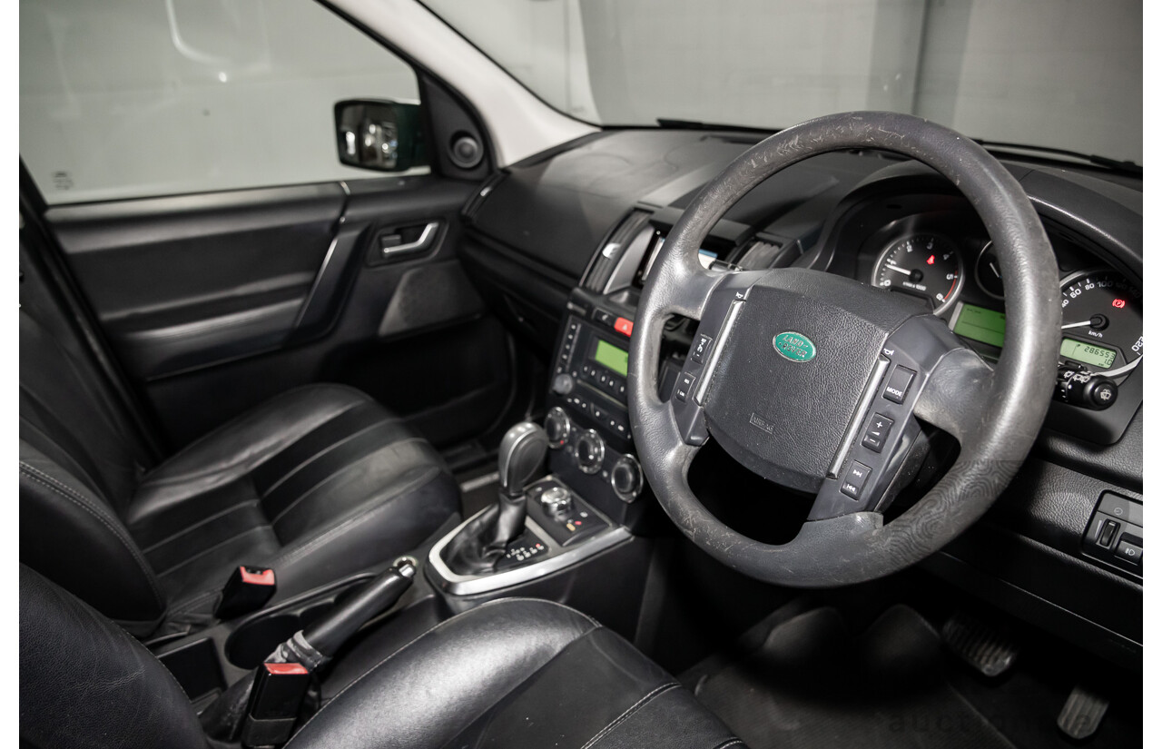 5/2012 Land Rover Freelander 2 TD4 (4x4) LF MY11 4d Wagon Indus Silver Metallic Turbo Diesel 2.2L