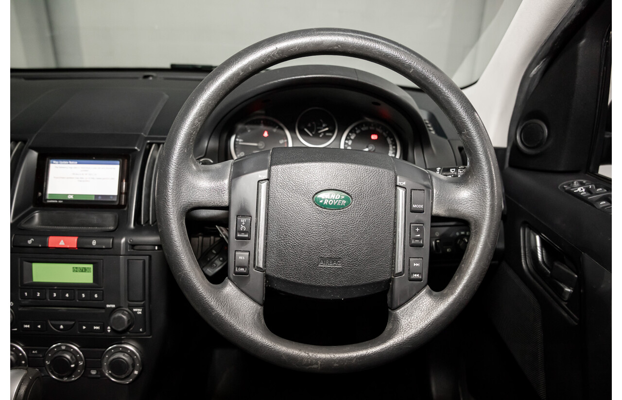 5/2012 Land Rover Freelander 2 TD4 (4x4) LF MY11 4d Wagon Indus Silver Metallic Turbo Diesel 2.2L