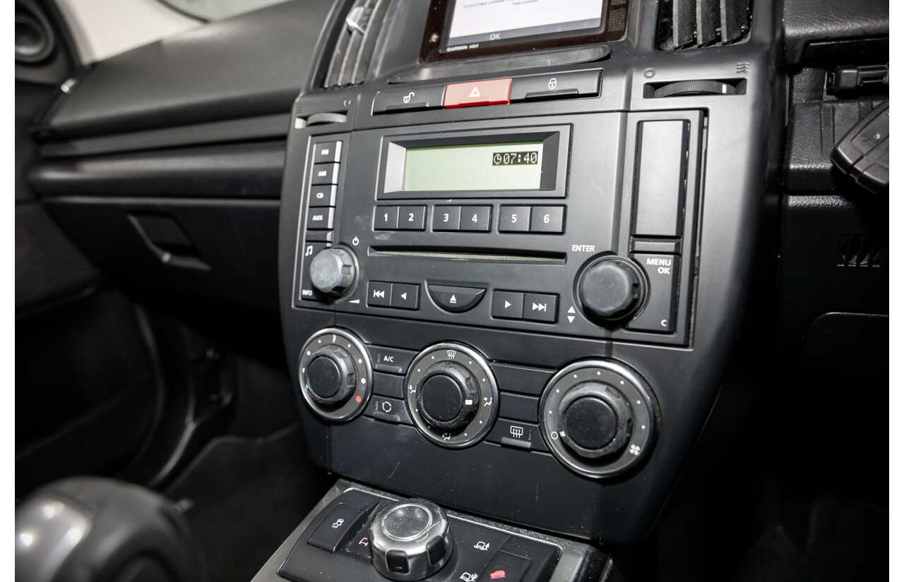 5/2012 Land Rover Freelander 2 TD4 (4x4) LF MY11 4d Wagon Indus Silver Metallic Turbo Diesel 2.2L