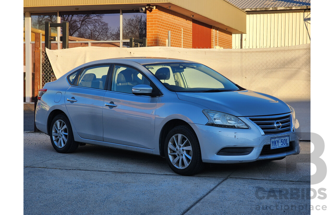 4/2014 Nissan Pulsar ST B17 4d Sedan Silver 1.8L