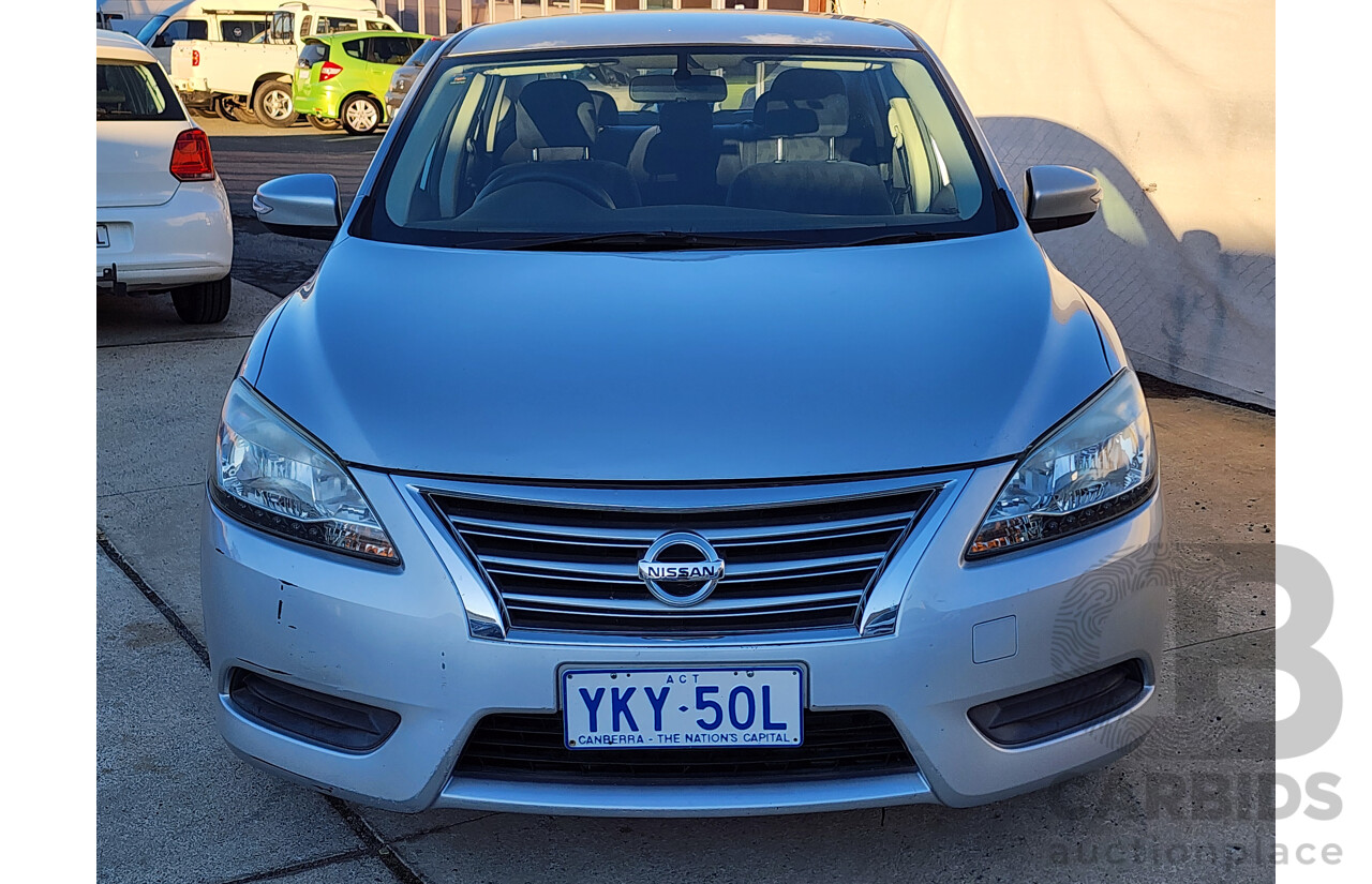 4/2014 Nissan Pulsar ST B17 4d Sedan Silver 1.8L